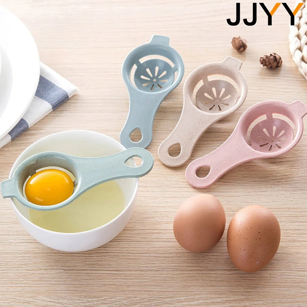 JJYY  Kitchen Egg White DIY Separator Holder Sieve Funny Divider Stonego Kitchen Tool Baking Accessories