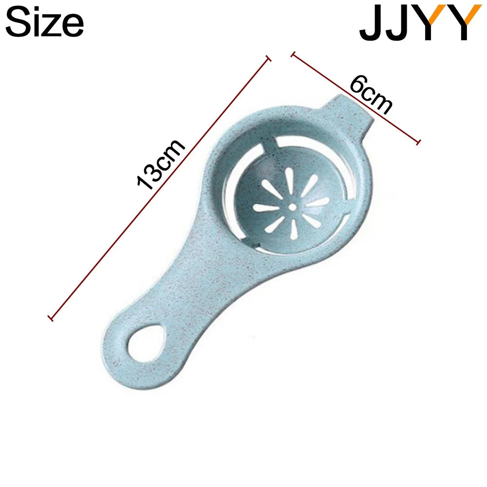 JJYY  Kitchen Egg White DIY Separator Holder Sieve Funny Divider Stonego Kitchen Tool Baking Accessories